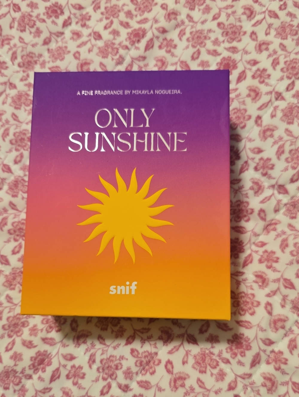 Snif Only Sunshine Gradient Box - Purple, Orange & Yellow